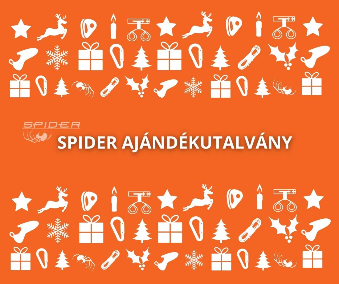 Spider Ajándékutalványok Karácsonyra