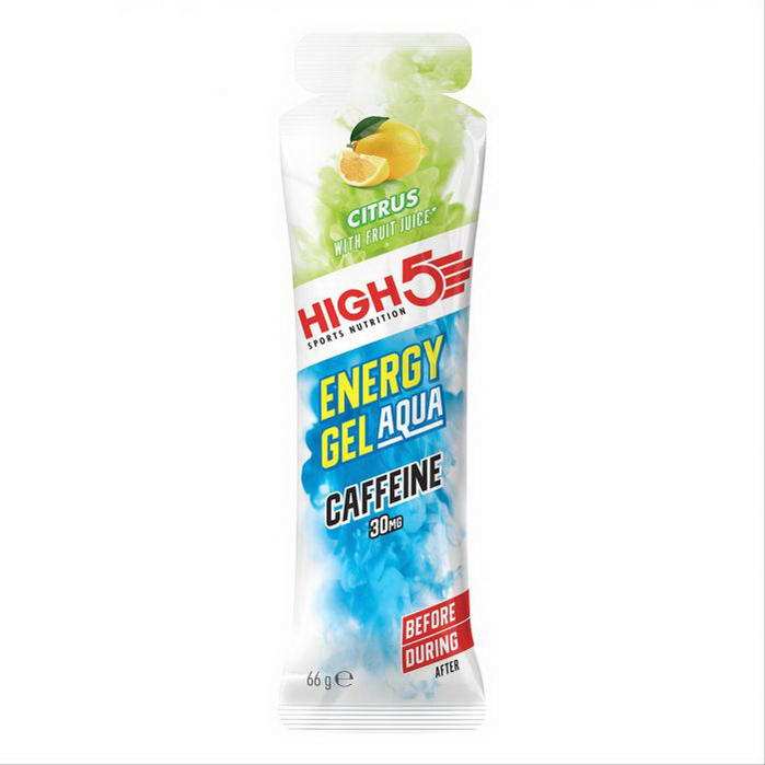 High5 (IsoGel Plus) Energy Gel Aqua Caffeine Citrus 20x66g