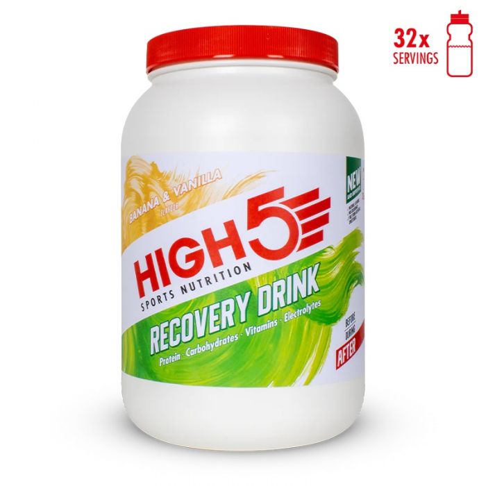High5 Recovery Drink Banán/Vanilia 1,6Kg (32 adag)